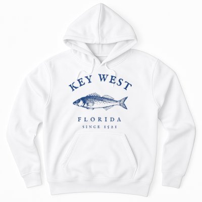 Key West Florida Vintage Fishing Hoodie