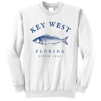 Key West Florida Vintage Fishing Sweatshirt