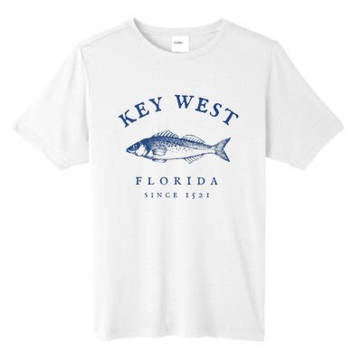 Key West Florida Vintage Fishing Tall Fusion ChromaSoft Performance T-Shirt