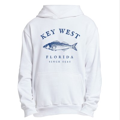 Key West Florida Vintage Fishing Urban Pullover Hoodie