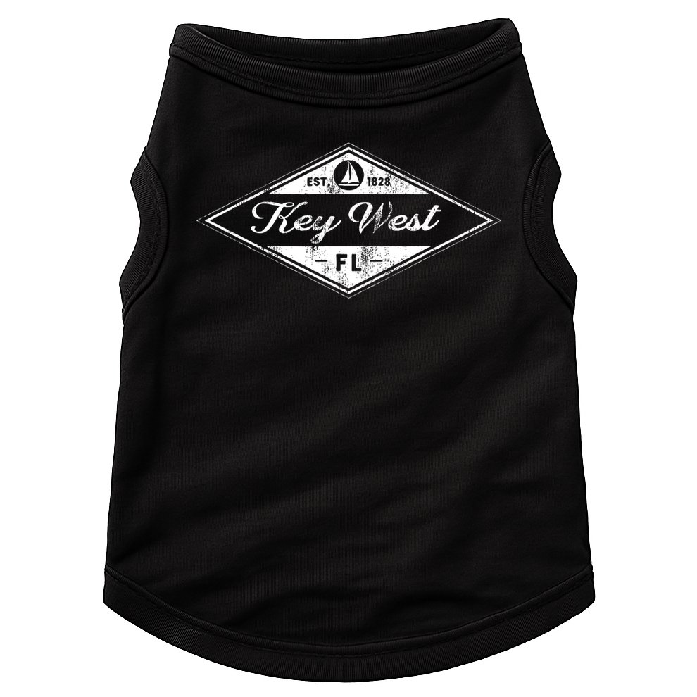 Key West Florida Vintage 1828 Beach Boating Doggie Tank