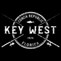 Key West FL Vintage Crossed Fishing Rods Toddler Hoodie