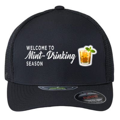 Kentucky Whiskey Gift Mint Julep Bourbon Derby Day Ing Gift Flexfit Unipanel Trucker Cap