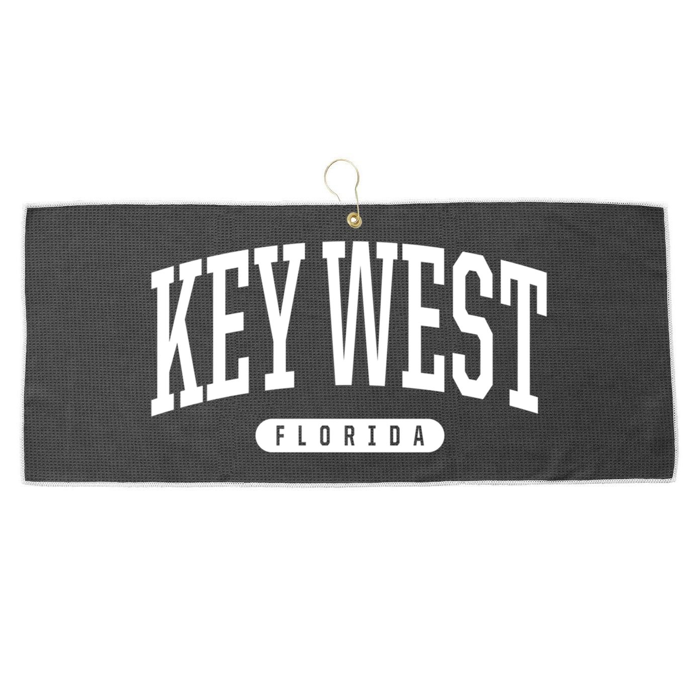 Key West Gift Meaningful Gift College University Style Usa Large Microfiber Waffle Golf Towel
