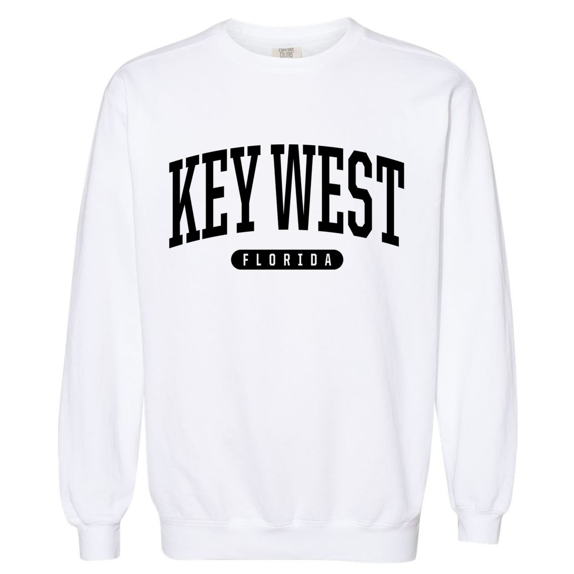 Key West Gift Meaningful Gift College University Style Usa Garment-Dyed Sweatshirt