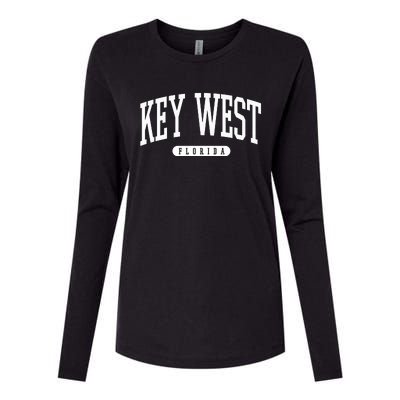 Key West Gift Meaningful Gift College University Style Usa Womens Cotton Relaxed Long Sleeve T-Shirt