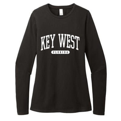 Key West Gift Meaningful Gift College University Style Usa Womens CVC Long Sleeve Shirt