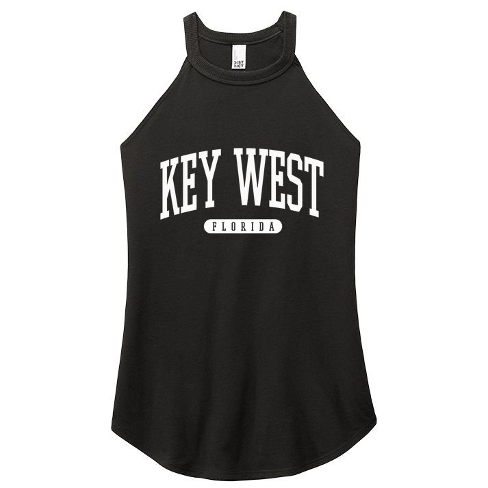 Key West Gift Meaningful Gift College University Style Usa Women's Perfect Tri Rocker Tank