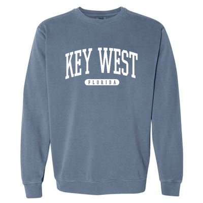 Key West Gift Meaningful Gift College University Style Usa Garment-Dyed Sweatshirt