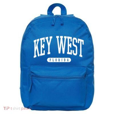 Key West Gift Meaningful Gift College University Style Usa 16 in Basic Backpack