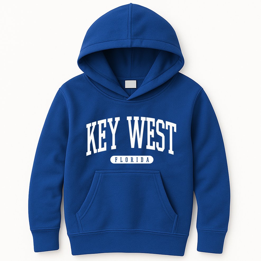 Key West Gift Meaningful Gift College University Style Usa Kids Hoodie
