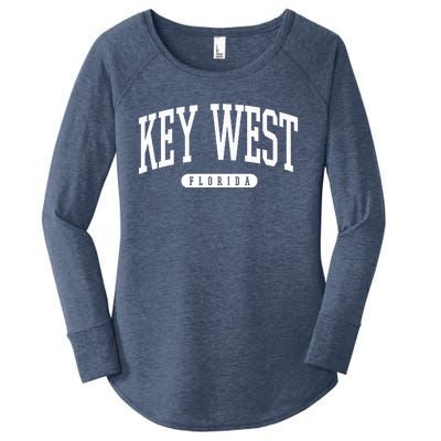 Key West Gift Meaningful Gift College University Style Usa Women's Perfect Tri Tunic Long Sleeve Shirt