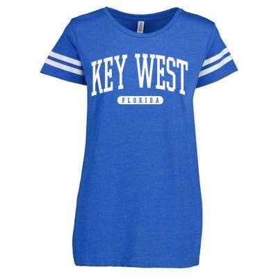 Key West Gift Meaningful Gift College University Style Usa Enza Ladies Jersey Football T-Shirt