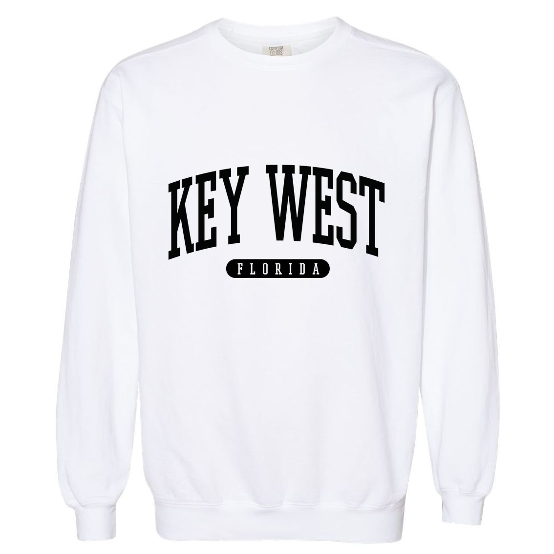 Key West Gift Meaningful Gift College University Style Usa Garment-Dyed Sweatshirt