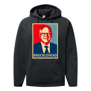 Knucklehead Waltz IM A Knucklehead At Times Tim Walz Debate Performance Fleece Hoodie