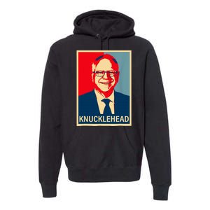 Knucklehead Waltz IM A Knucklehead At Times Tim Walz Debate Premium Hoodie