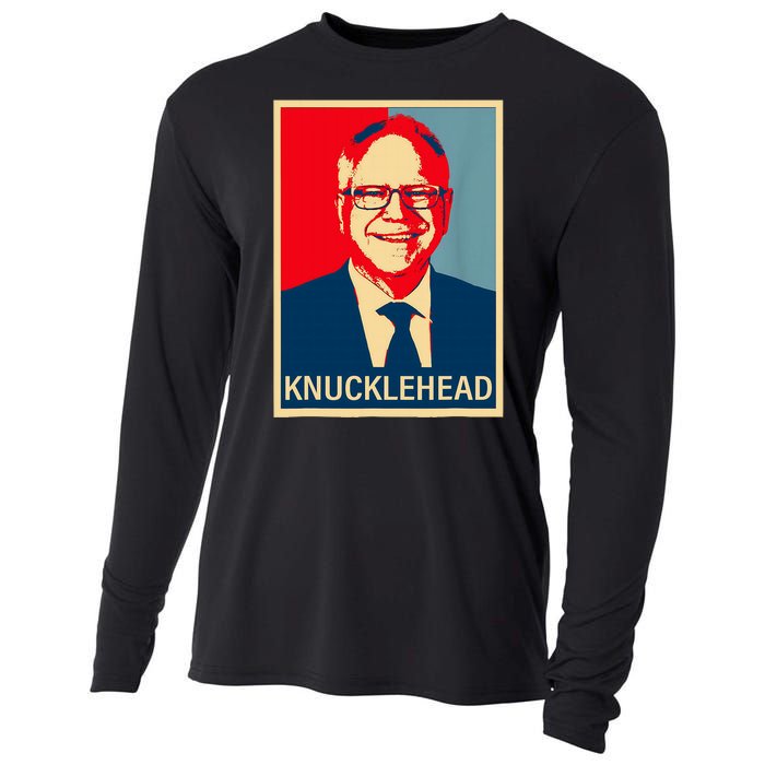 Knucklehead Waltz IM A Knucklehead At Times Tim Walz Debate Cooling Performance Long Sleeve Crew