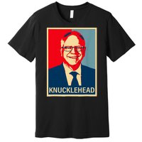 Knucklehead Waltz IM A Knucklehead At Times Tim Walz Debate Premium T-Shirt