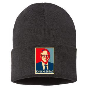 Knucklehead Waltz IM A Knucklehead At Times Tim Walz Debate Sustainable Knit Beanie