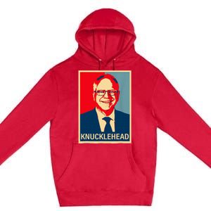 Knucklehead Waltz IM A Knucklehead At Times Tim Walz Debate Premium Pullover Hoodie