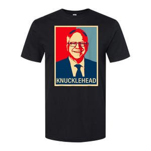 Knucklehead Waltz IM A Knucklehead At Times Tim Walz Debate Softstyle CVC T-Shirt