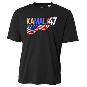 Kamala Wins Is Kalama 47 Is Kamala Supporter Cooling Performance Crew T-Shirt