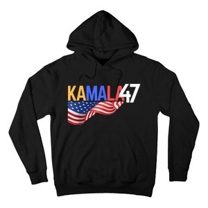 Kamala Wins Is Kalama 47 Is Kamala Supporter Hoodie