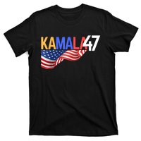 Kamala Wins Is Kalama 47 Is Kamala Supporter T-Shirt