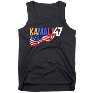 Kamala Wins Is Kalama 47 Is Kamala Supporter Tank Top