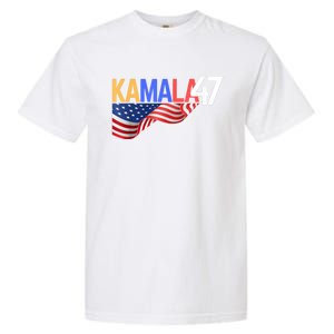 Kamala Wins Is Kalama 47 Is Kamala Supporter Garment-Dyed Heavyweight T-Shirt