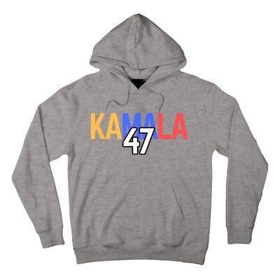 Kamala Wins Is Kalama 47 Is Kamala Supporter Tall Hoodie