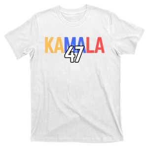 Kamala Wins Is Kalama 47 Is Kamala Supporter T-Shirt