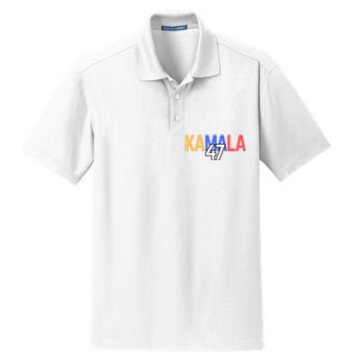 Kamala Wins Is Kalama 47 Is Kamala Supporter Dry Zone Grid Polo