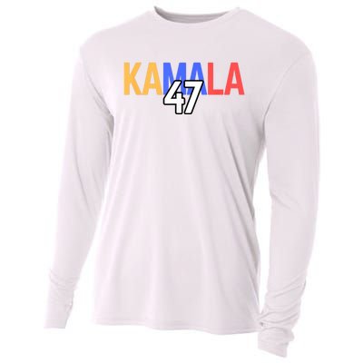 Kamala Wins Is Kalama 47 Is Kamala Supporter Cooling Performance Long Sleeve Crew