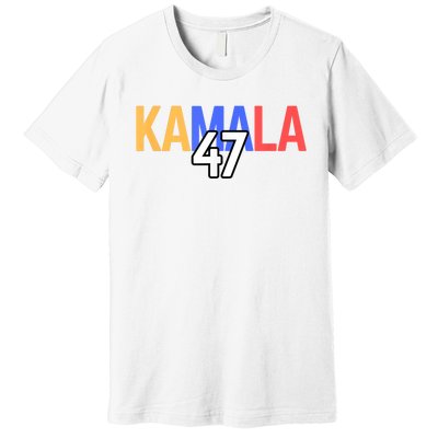 Kamala Wins Is Kalama 47 Is Kamala Supporter Premium T-Shirt