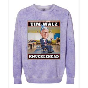 Knucklehead Waltz IM A Knucklehead At Times Tim Walz Debate Colorblast Crewneck Sweatshirt