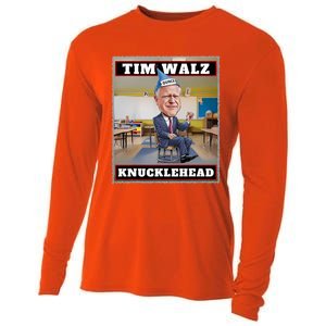 Knucklehead Waltz IM A Knucklehead At Times Tim Walz Debate Cooling Performance Long Sleeve Crew