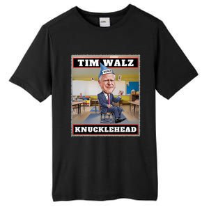 Knucklehead Waltz IM A Knucklehead At Times Tim Walz Debate Tall Fusion ChromaSoft Performance T-Shirt