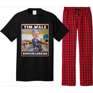 Knucklehead Waltz IM A Knucklehead At Times Tim Walz Debate Pajama Set