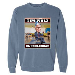 Knucklehead Waltz IM A Knucklehead At Times Tim Walz Debate Garment-Dyed Sweatshirt