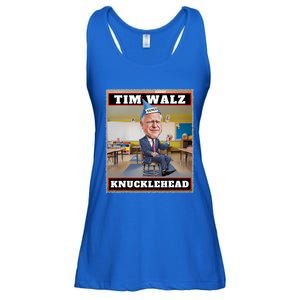 Knucklehead Waltz IM A Knucklehead At Times Tim Walz Debate Ladies Essential Flowy Tank