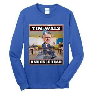 Knucklehead Waltz IM A Knucklehead At Times Tim Walz Debate Tall Long Sleeve T-Shirt