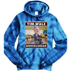 Knucklehead Waltz IM A Knucklehead At Times Tim Walz Debate Tie Dye Hoodie