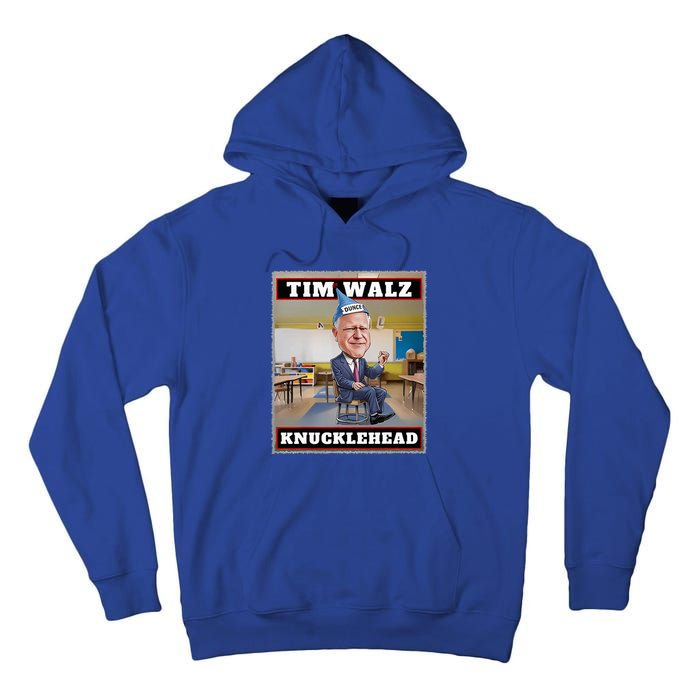 Knucklehead Waltz IM A Knucklehead At Times Tim Walz Debate Tall Hoodie