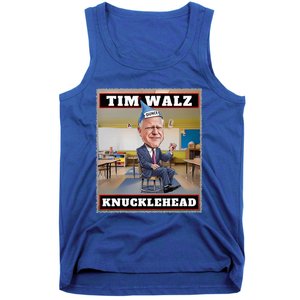 Knucklehead Waltz IM A Knucklehead At Times Tim Walz Debate Tank Top