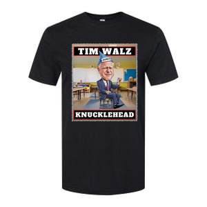 Knucklehead Waltz IM A Knucklehead At Times Tim Walz Debate Softstyle CVC T-Shirt