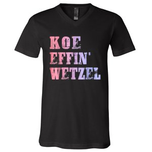 Koe Wetzel, Koe Effin Wetzel, Koe Wetzel Concert Clasic V-Neck T-Shirt