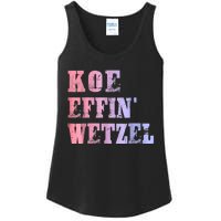 Koe Wetzel, Koe Effin Wetzel, Koe Wetzel Concert Clasic Ladies Essential Tank