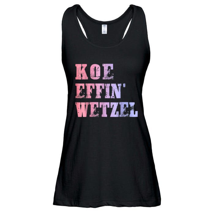 Koe Wetzel, Koe Effin Wetzel, Koe Wetzel Concert Clasic Ladies Essential Flowy Tank