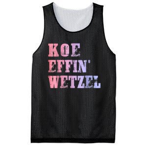 Koe Wetzel, Koe Effin Wetzel, Koe Wetzel Concert Clasic Mesh Reversible Basketball Jersey Tank